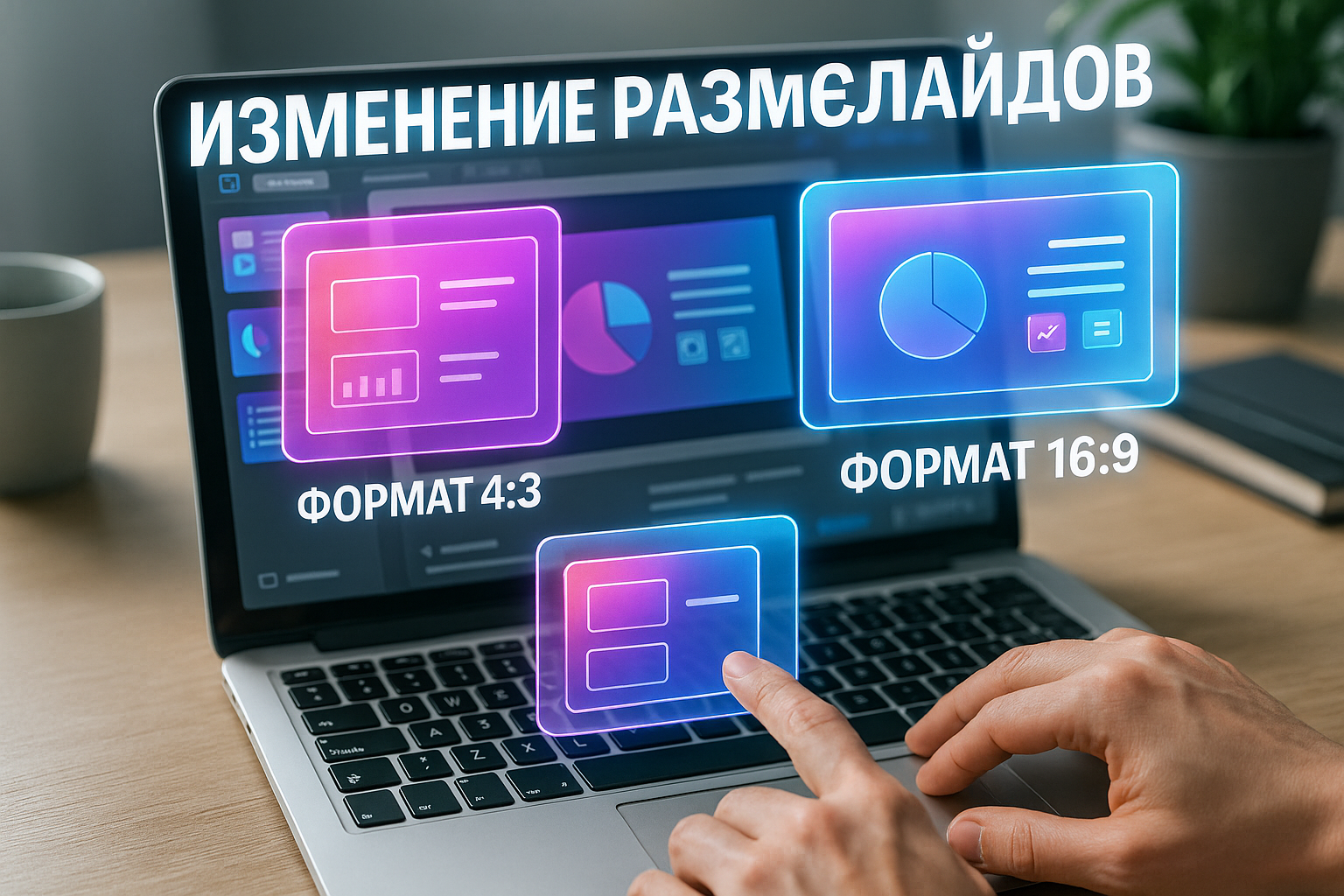 Как изменить размер слайдов презентации — переход с 4:3 на 16:9 формат