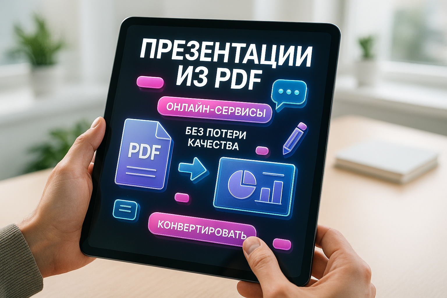 Как из PDF сделать презентацию: 6 онлайн-сервисов без потери качества 2025