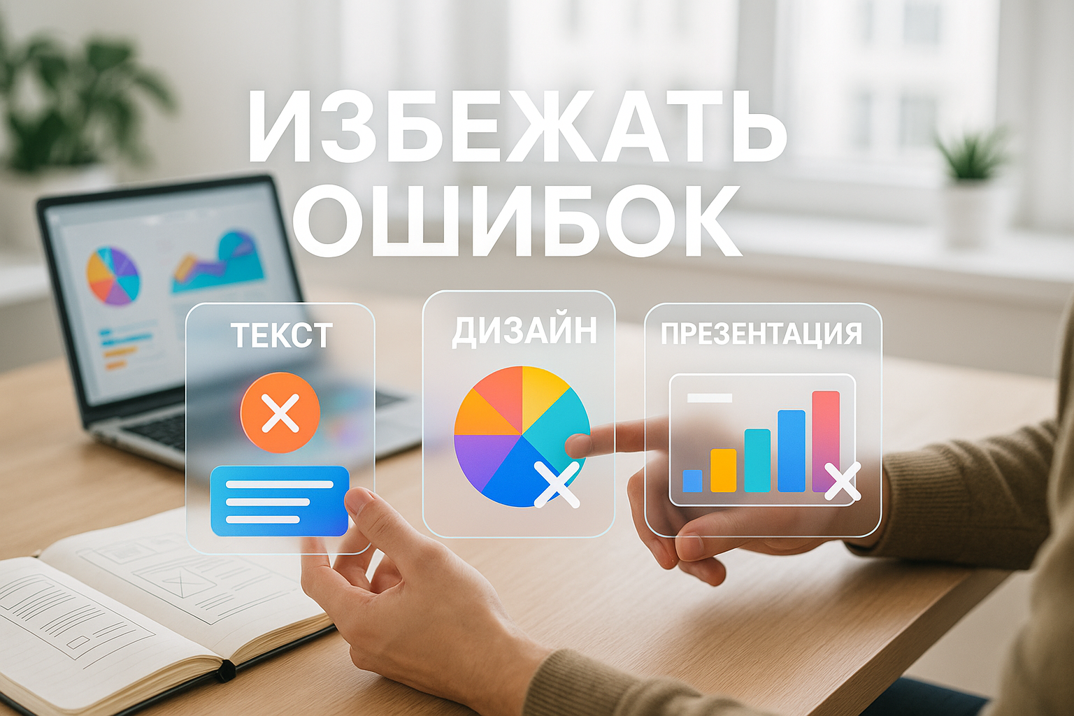 Как избежать ошибок в презентациях — 10 частых промахов в тексте и дизайне