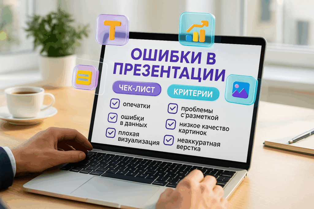 Как найти ошибки в презентации: детальный чек-лист из 30 критериев