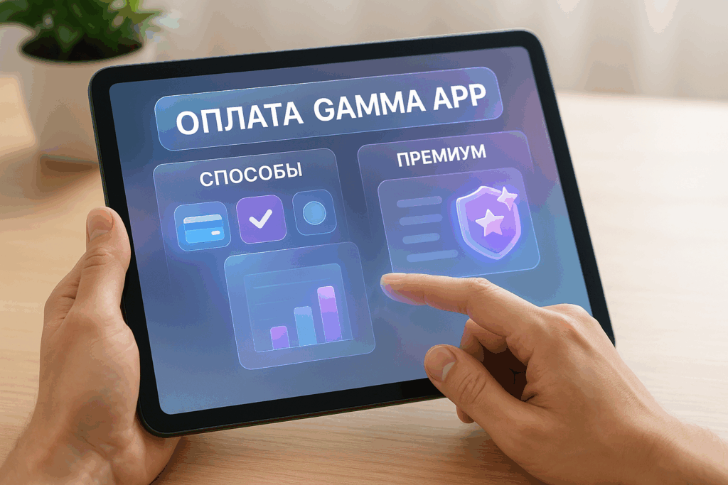 Как оплатить Gamma app: 4 рабочих способа покупки премиум-версии 2025