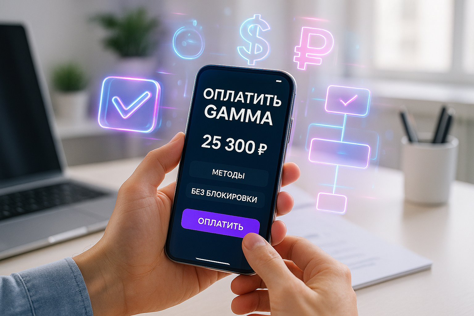 Как оплатить Gamma app из России: 3 проверенных метода без блокировок 2025