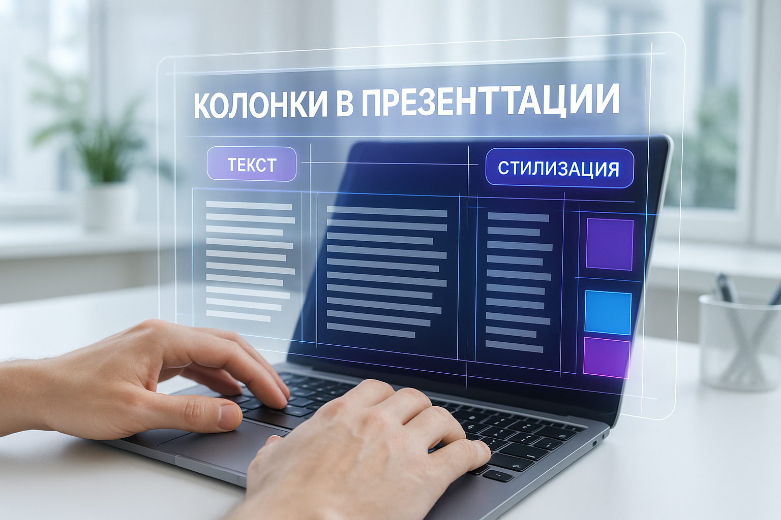 Как сделать колонки в презентации: многоколоночный текст за 1 минуту