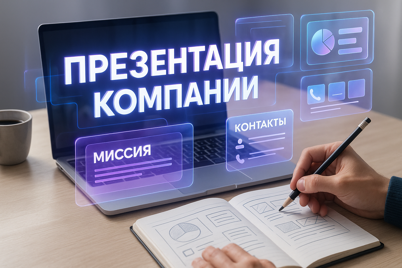 Как сделать презентацию компании — 8 разделов от миссии до контактов
