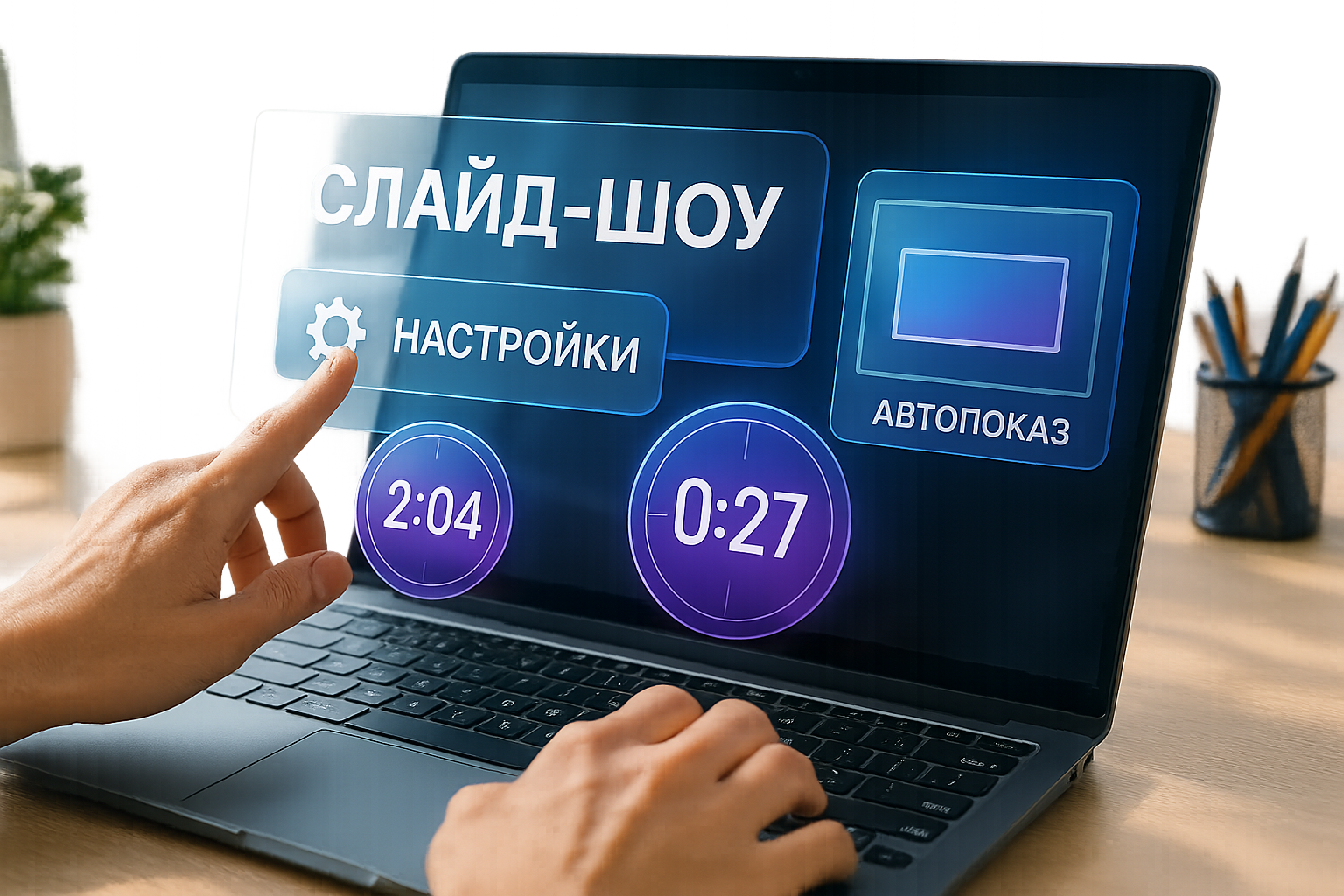 Как сделать слайд-шоу из презентации: настройка автоматического показа за 2 минуты