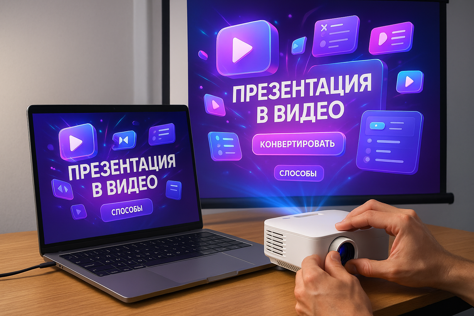 Как сделать видео из презентации PowerPoint: 12 способов и программ конвертации 2025