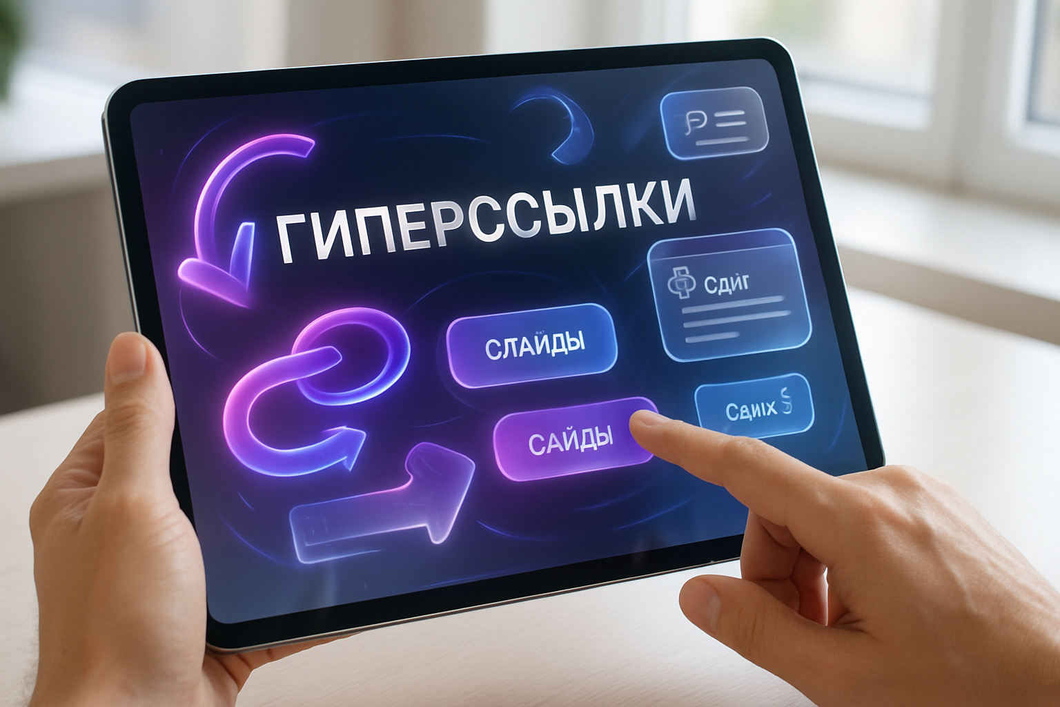 Как создать гиперссылки в презентации — переходы между слайдами и на сайты