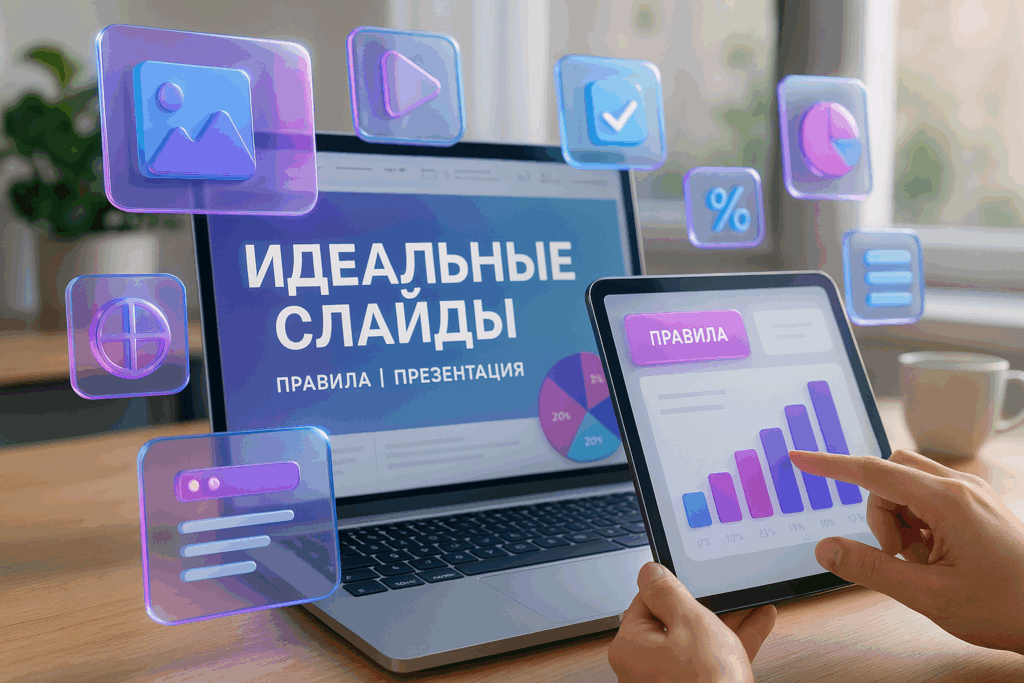 Как создать идеальные слайды — 10 правил создания идеальной презентации