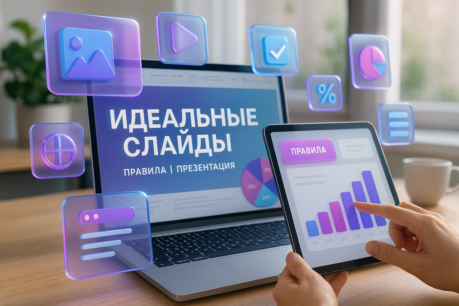Как создать идеальные слайды — 10 правил создания идеальной презентации