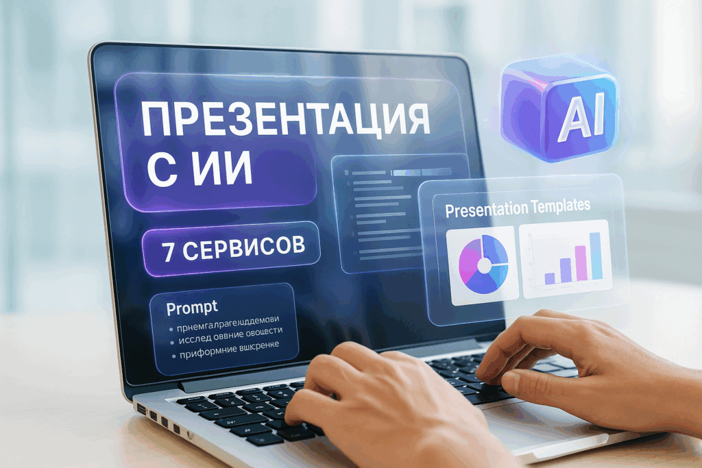 Как создать презентацию с помощью нейросети — 7 ИИ-сервисов с примерами промптов