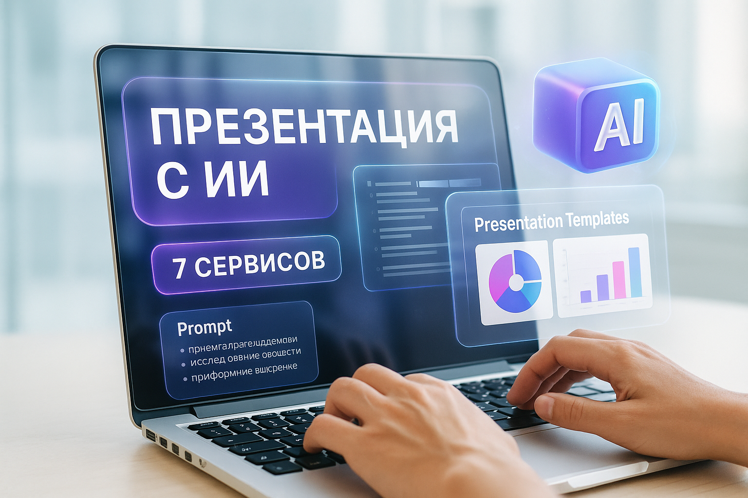 Как создать презентацию с помощью нейросети — 7 ИИ-сервисов с примерами промптов