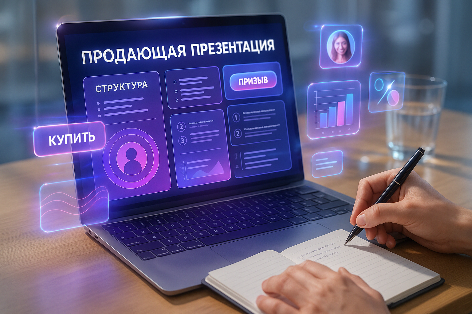 Как создать продающую презентацию — структура из 6 слайдов с призывом к действию