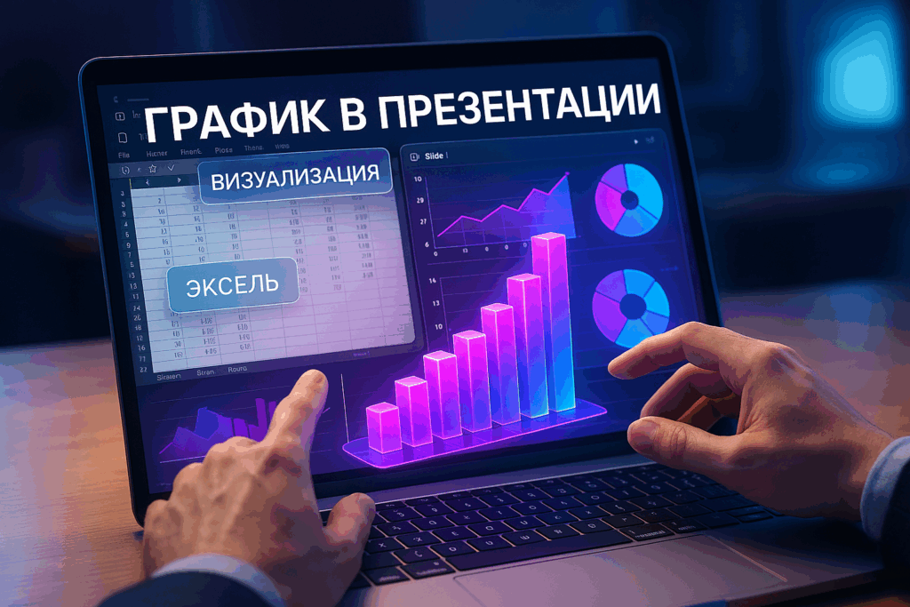 Как вставить график в презентацию: визуализация данных Excel за 5 минут