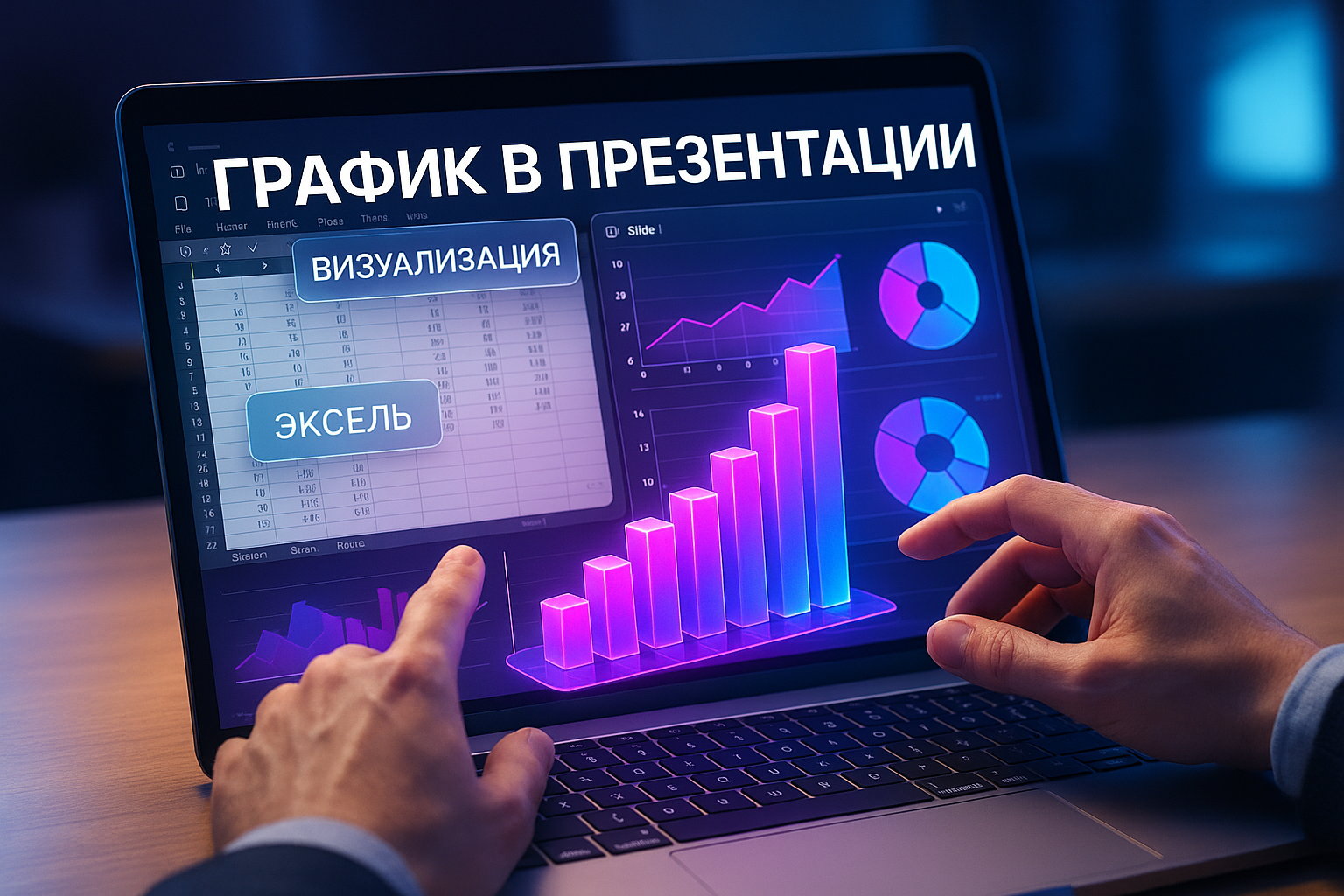 Как вставить график в презентацию: визуализация данных Excel за 5 минут