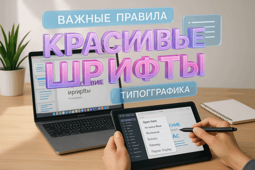 Как выбрать красивые шрифты для презентации: 8 правил профессиональной типографики