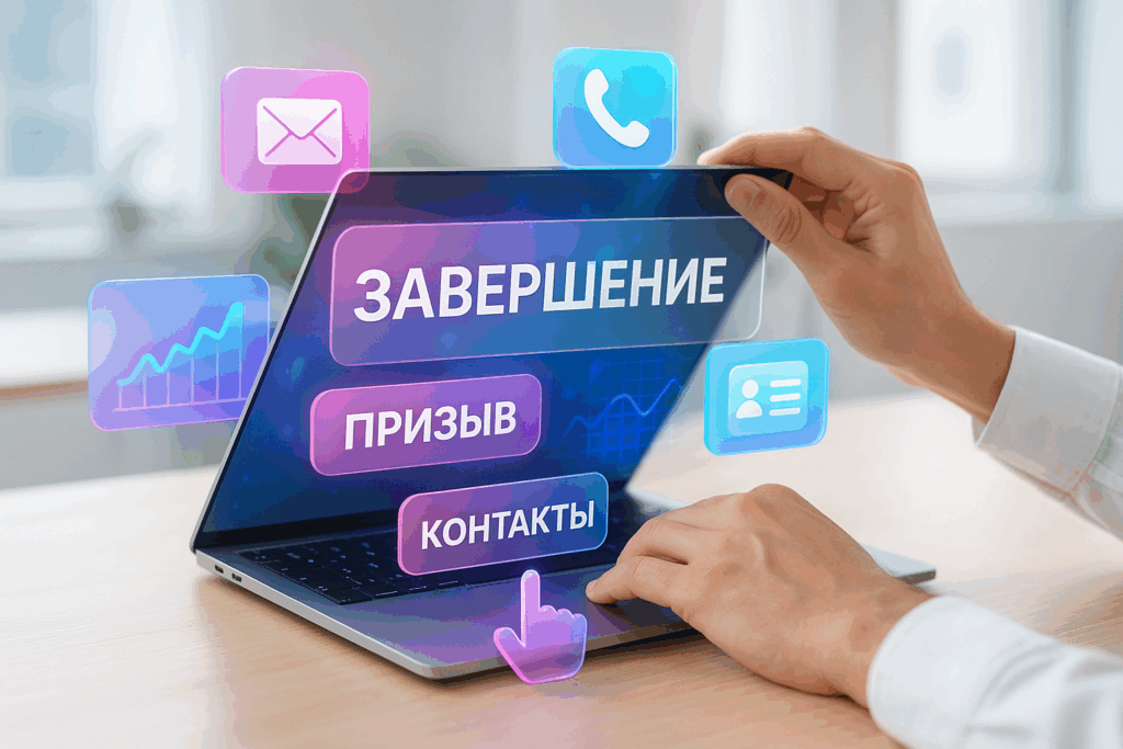 Как закончить презентацию эффектно — призыв к действию и контакты для связи