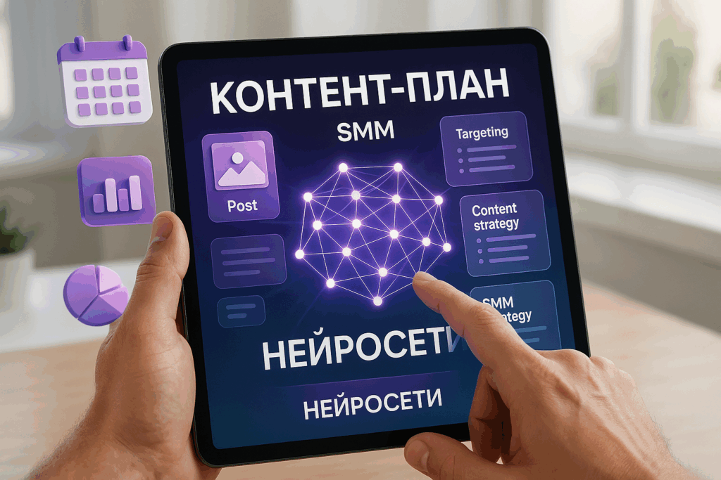 Нейросеть для создания контент-плана: SMM-стратегия на месяц за 10 минут