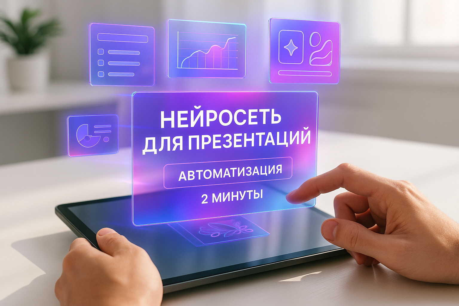 Нейросеть для создания презентации из текста: полная автоматизация за 2 минуты