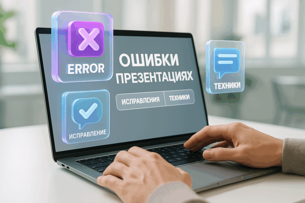 Ошибки в презентациях: ТОП-10 критических промахов и способы исправления