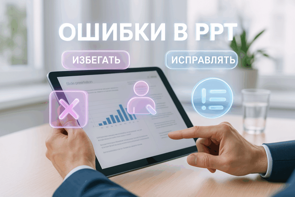 Ошибки в PowerPoint: как избегать и исправлять типичные промахи