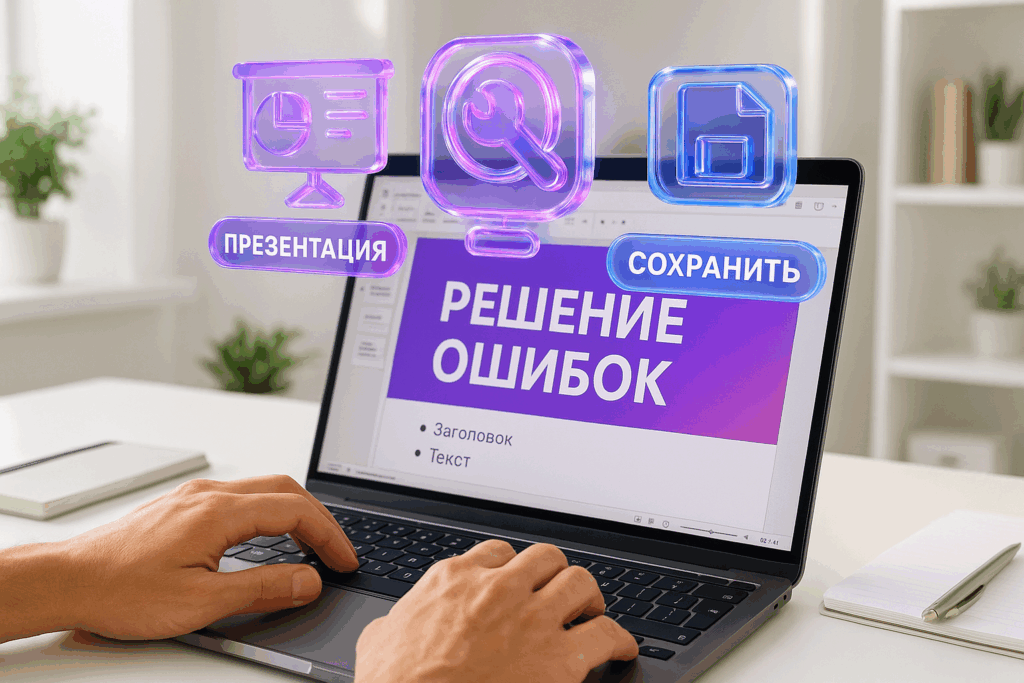 PowerPoint не сохраняет презентацию: решение ошибок за 3 минуты