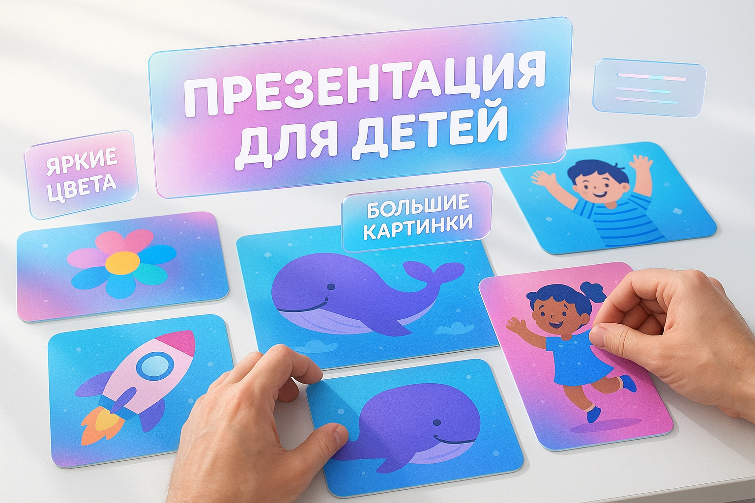 Как сделать презентацию для детей — яркие цвета, большие картинки и простой текст