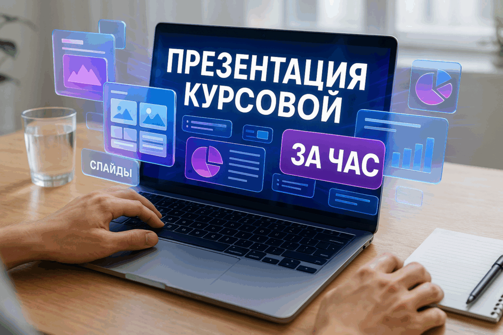 Как сделать презентацию для курсовой — 8 обязательных слайдов за час