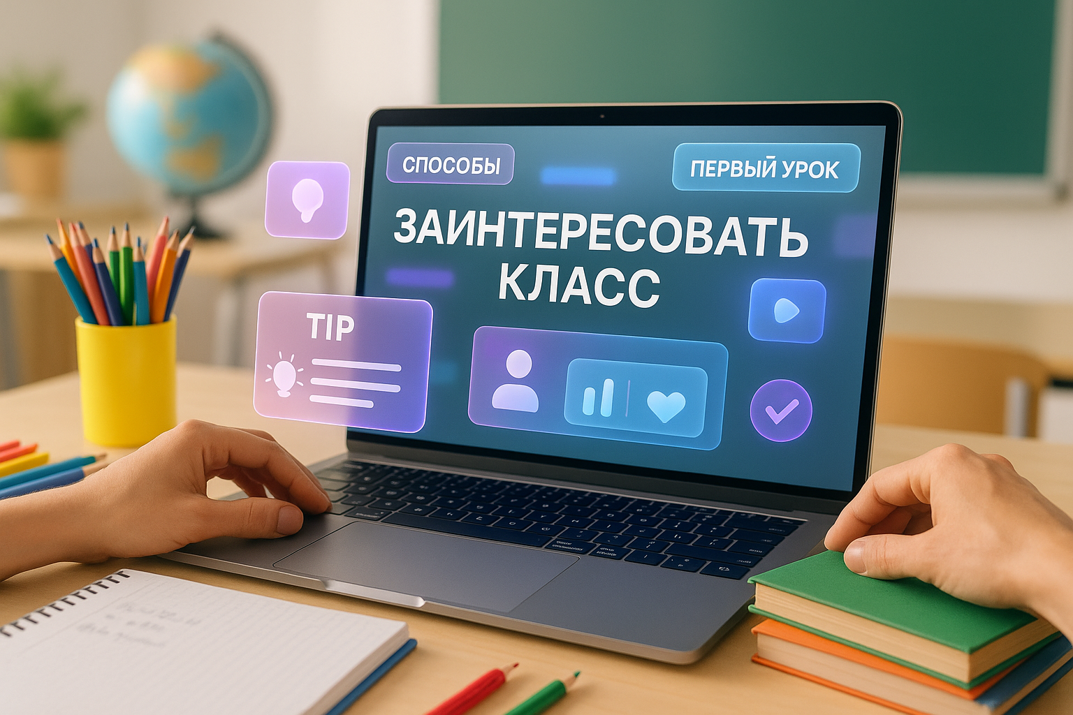 Презентация для первого урока: 12 способов заинтересовать новый класс