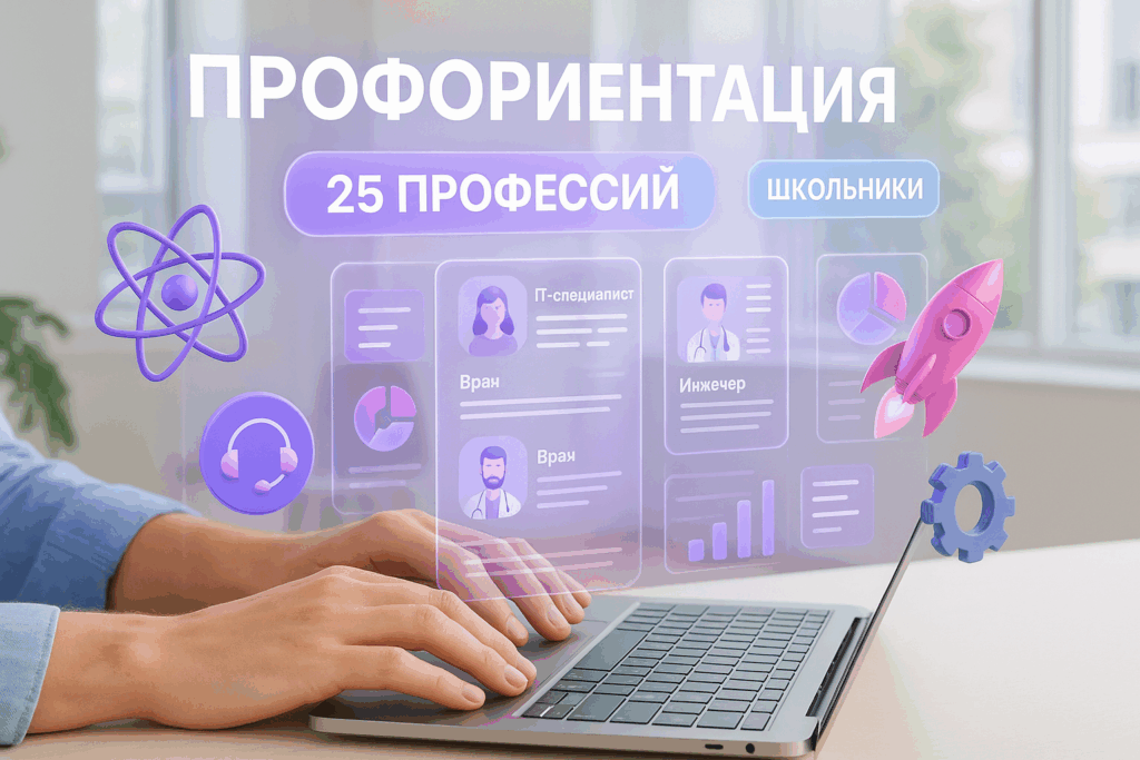 Презентация по профориентации: 25 современных профессий для школьников 2025