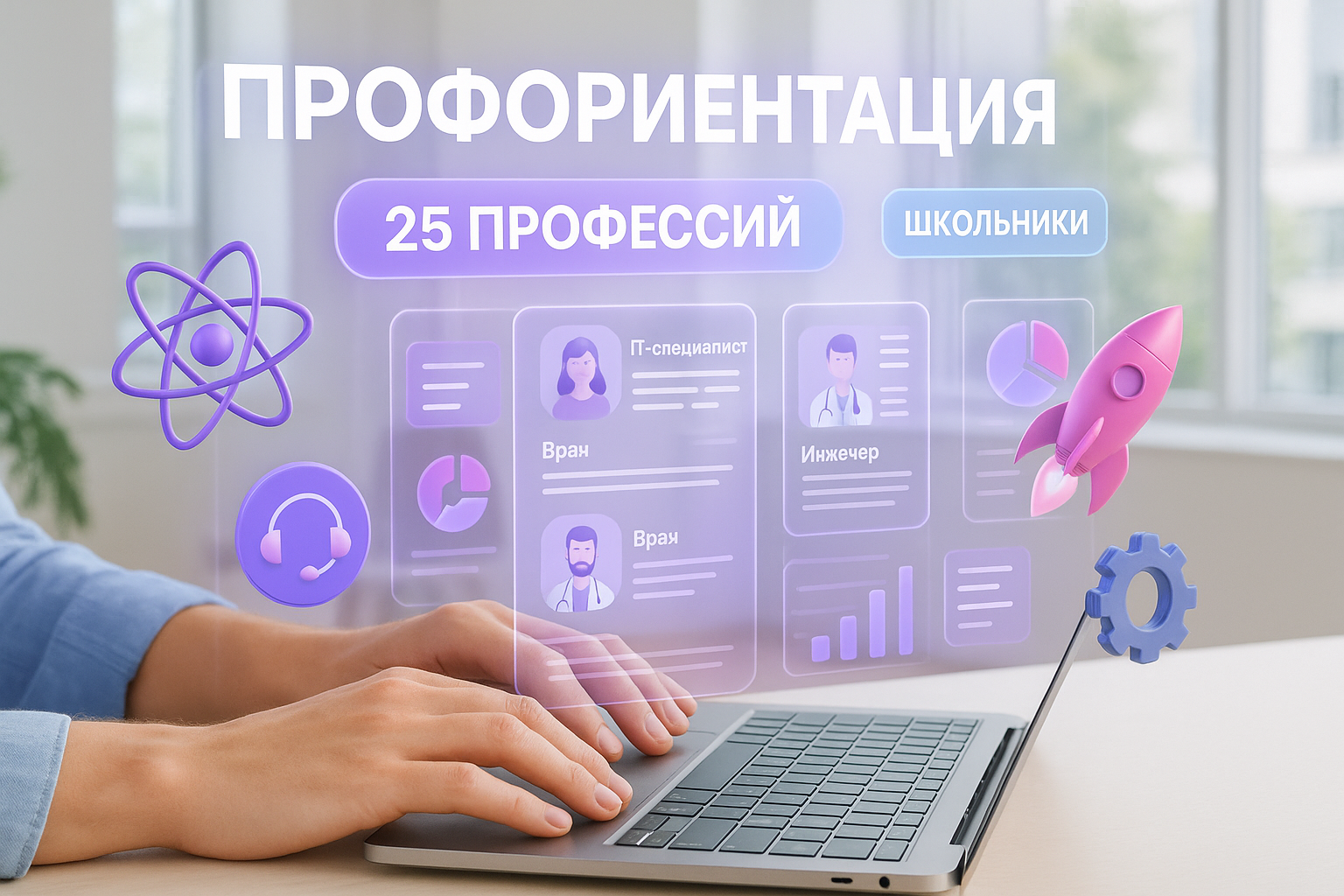 Презентация по профориентации: 25 современных профессий для школьников 2025