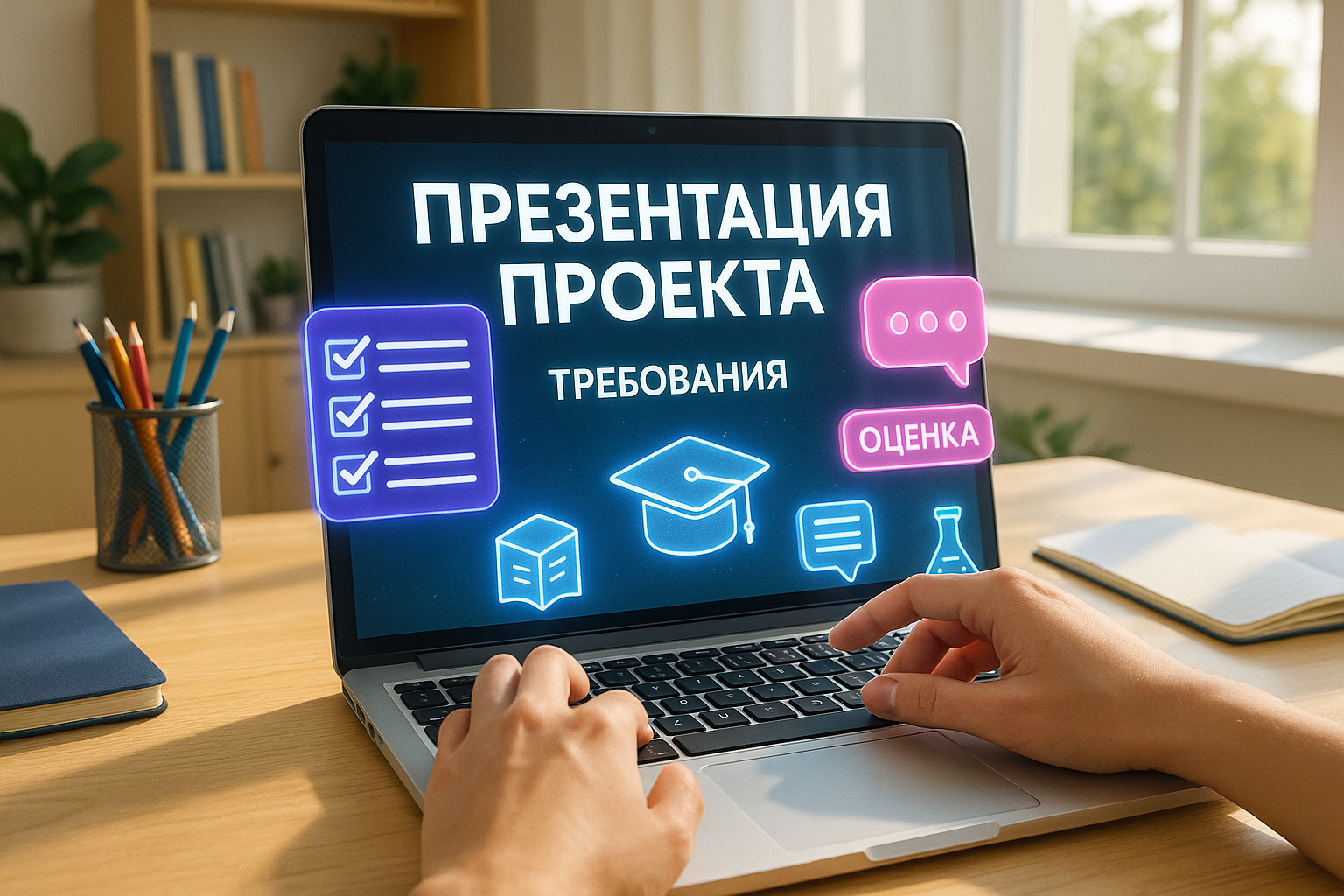 Презентация школьного проекта: соответствие 12 требованиям учителей
