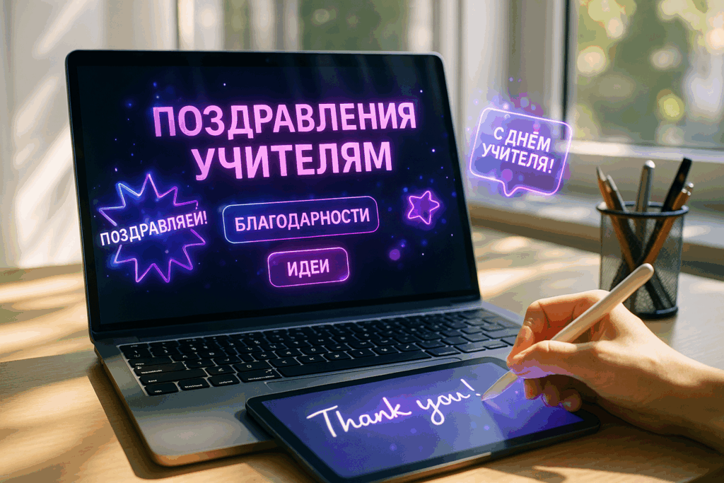 Презентация ко Дню учителя: 15 благодарственных поздравлений педагогам