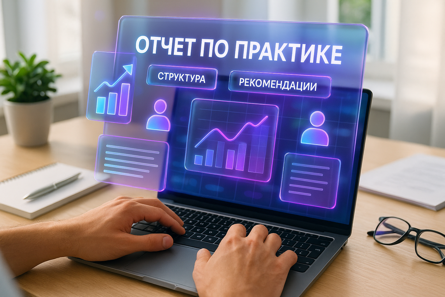 Презентация отчета по учебной практике: готовая структура для студентов