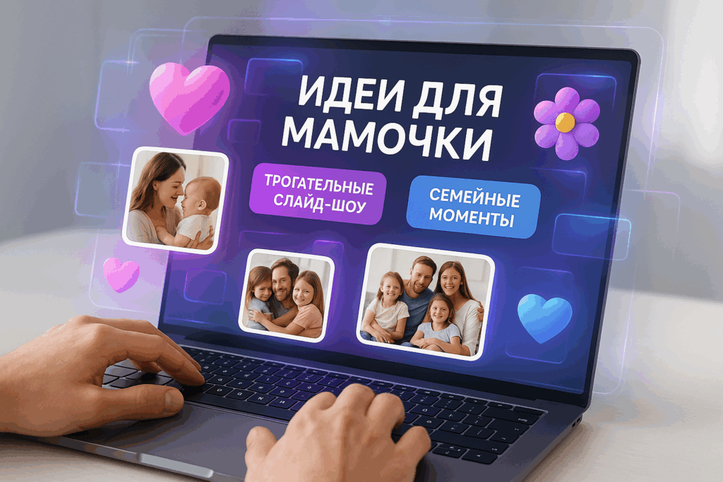 Презентация для мамы: 8 трогательных идей семейных слайд-шоу