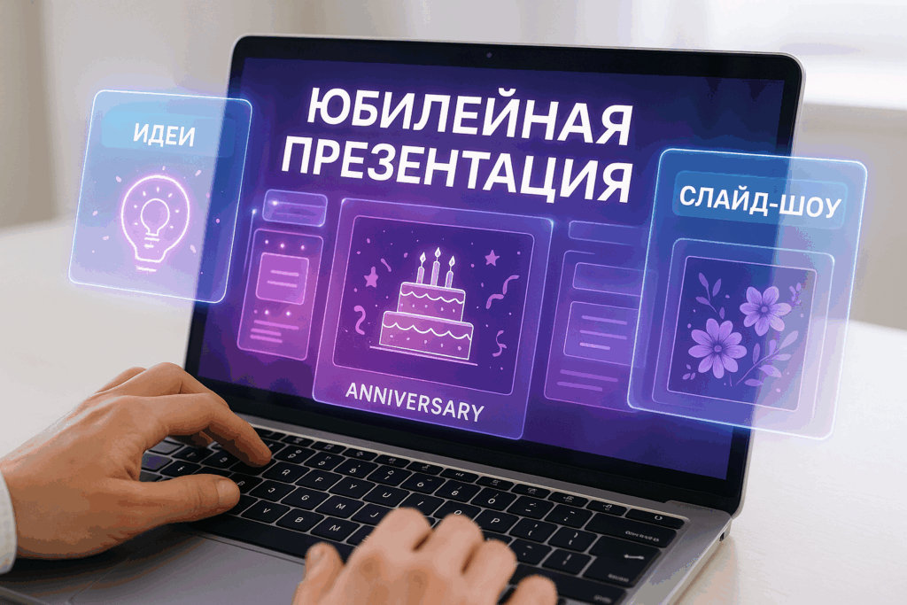 Презентация для юбилея: 12 торжественных идей памятного слайд-шоу