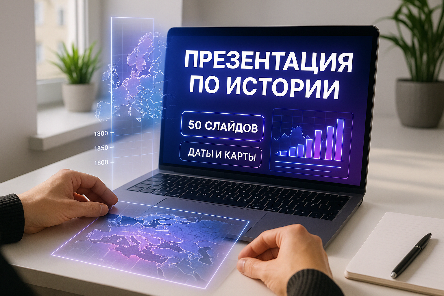 Как создать презентацию по истории — 50 готовых слайдов с датами и картами
