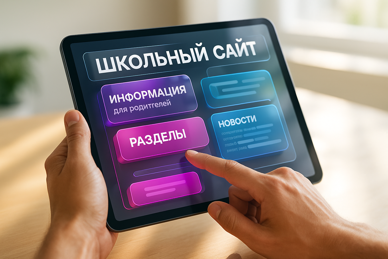 Презентация школьного сайта: 8 информационных разделов для родителей