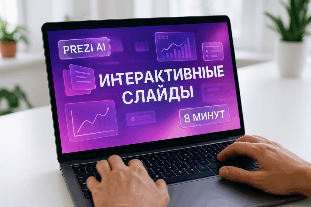Презентации в Prezi AI: создание интерактивных слайдов за 8 минут