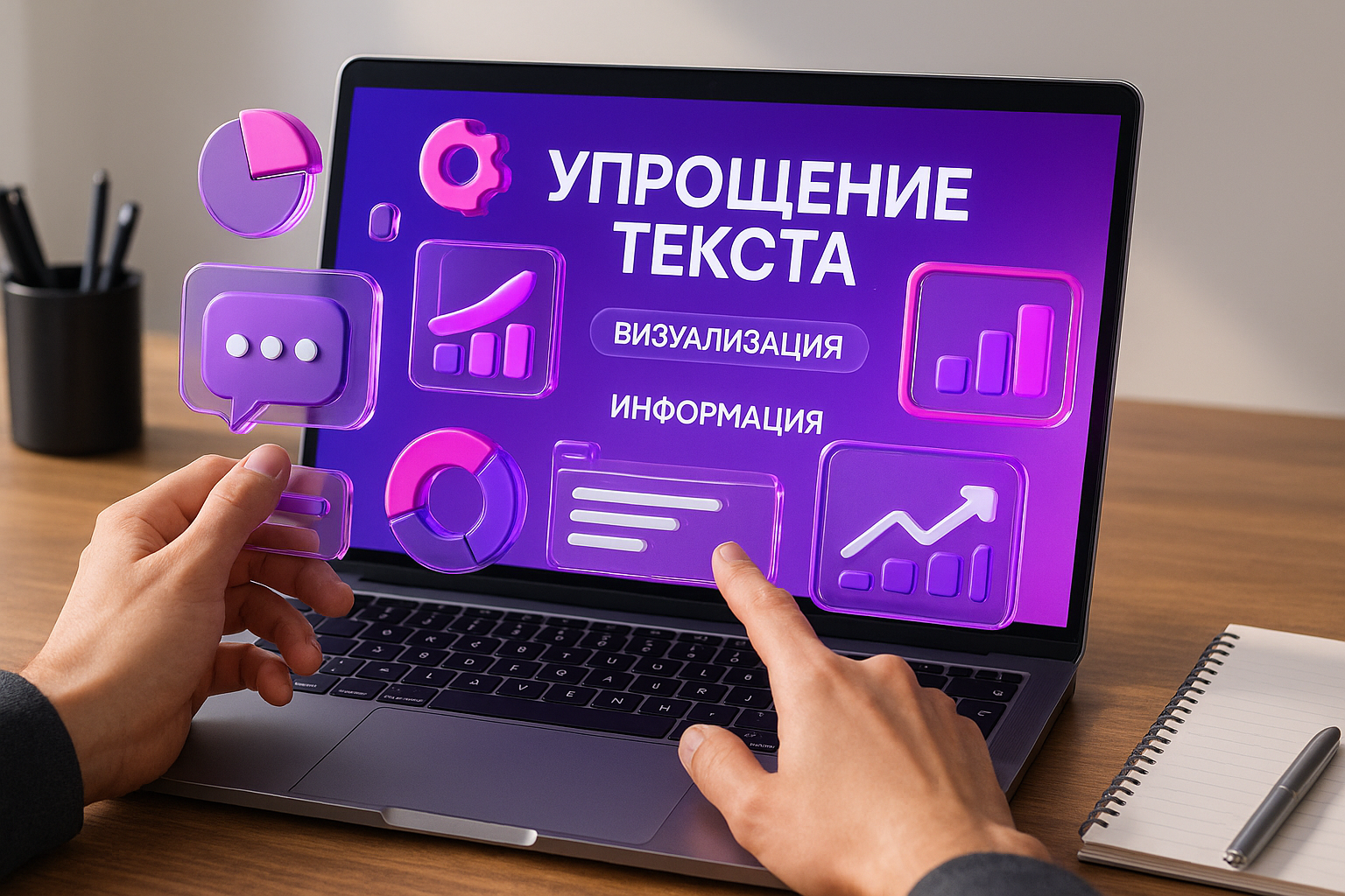 Как сократить много текста в презентации: упрощение и визуализация информации