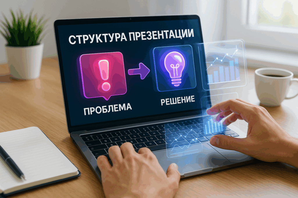 Как структурировать презентацию правильно — логика изложения от проблемы к решению