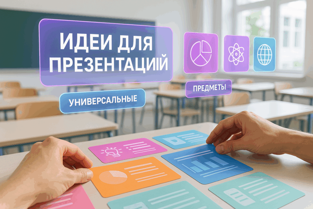 Темы для презентации на уроке: 20 универсальных идей на любой предмет