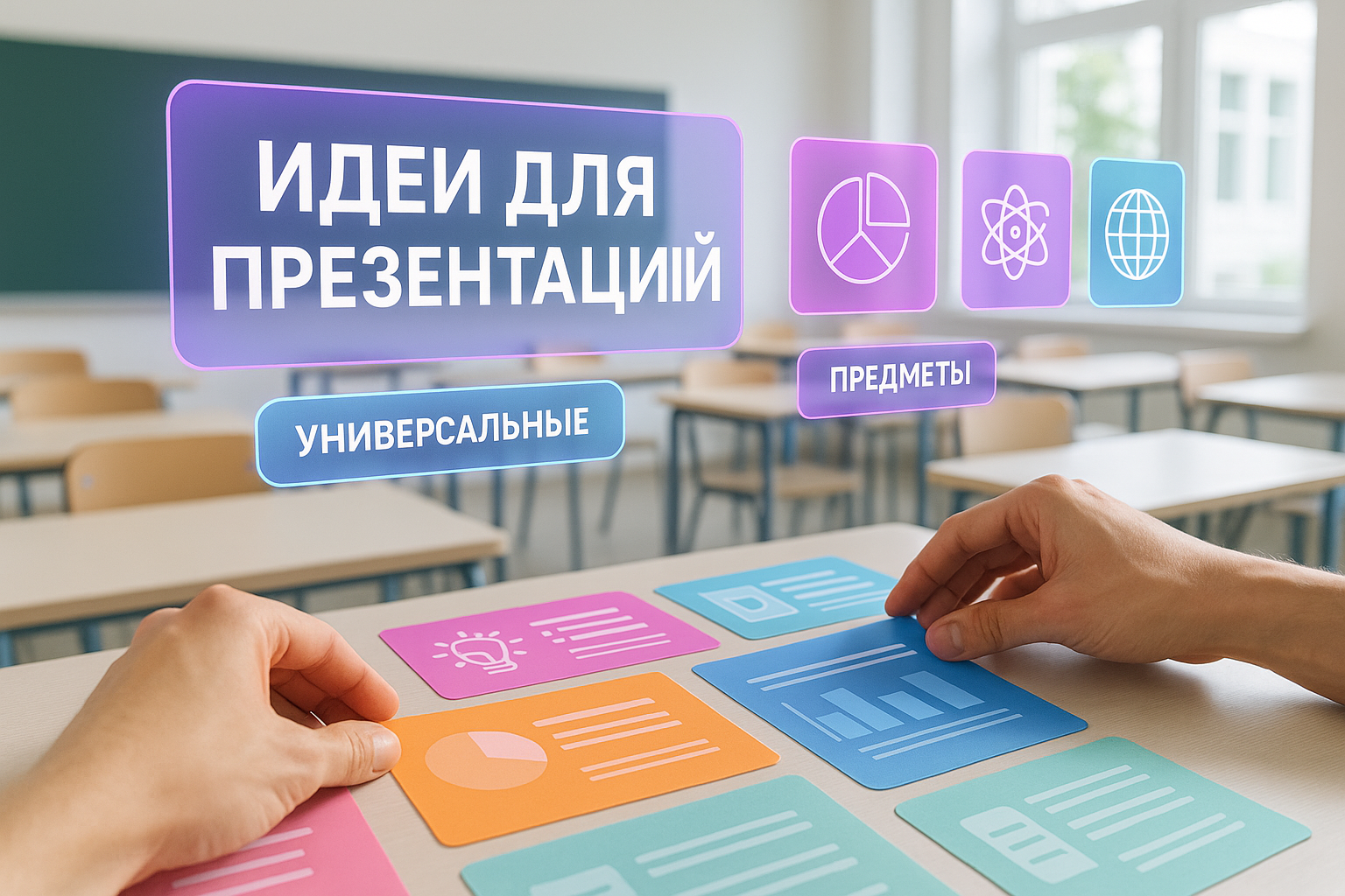 Темы для презентации на уроке: 20 универсальных идей на любой предмет