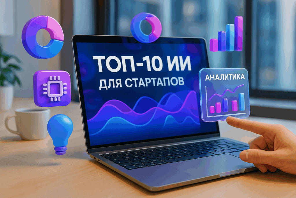 ТОП-10 ИИ для стартаперов 2025: исследование рынка и продуктовая аналитика