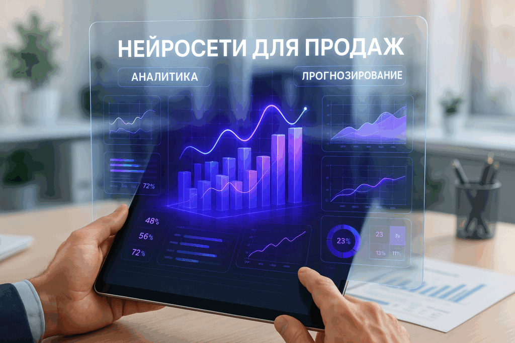 ТОП-10 нейросетей для отдела продаж: аналитика и прогнозирование