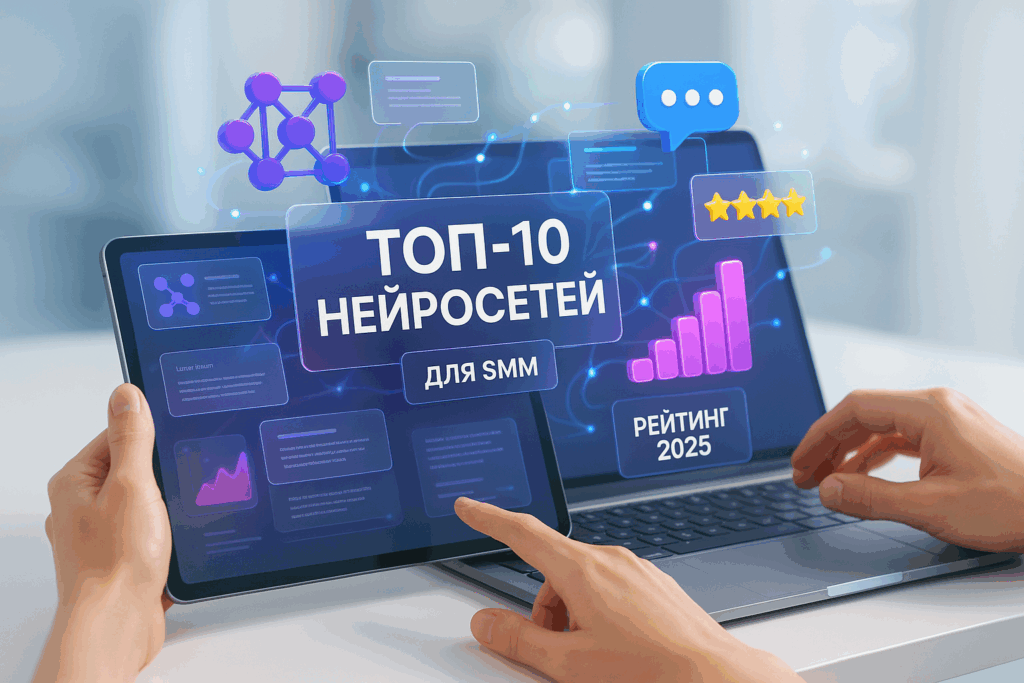 ТОП-10 нейросетей для SMM: рейтинг 2025