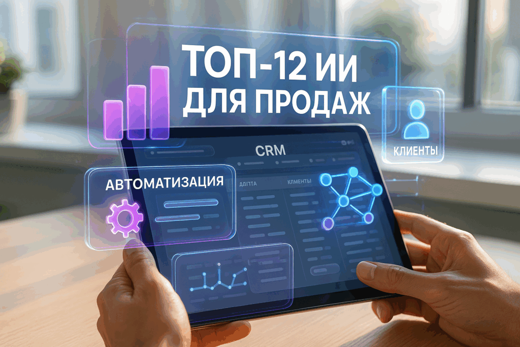 ТОП-12 ИИ для продавцов: CRM автоматизация и работа с клиентами