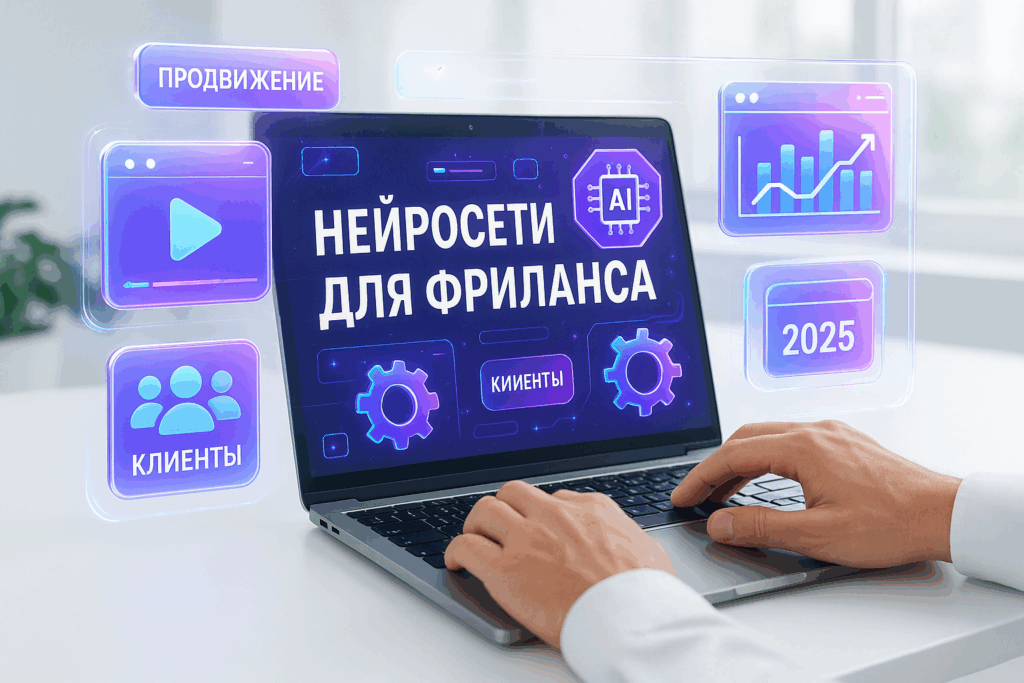 ТОП-15 нейросетей для фрилансеров 2025: продвижение услуг и работа с клиентами