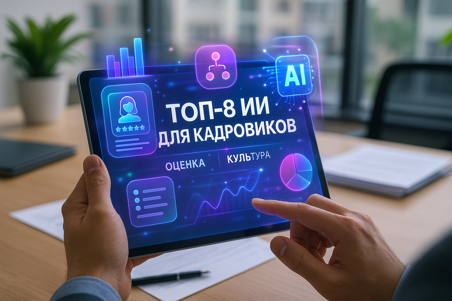 ТОП-8 ИИ для кадровиков: оценка сотрудников и корпоративная культура