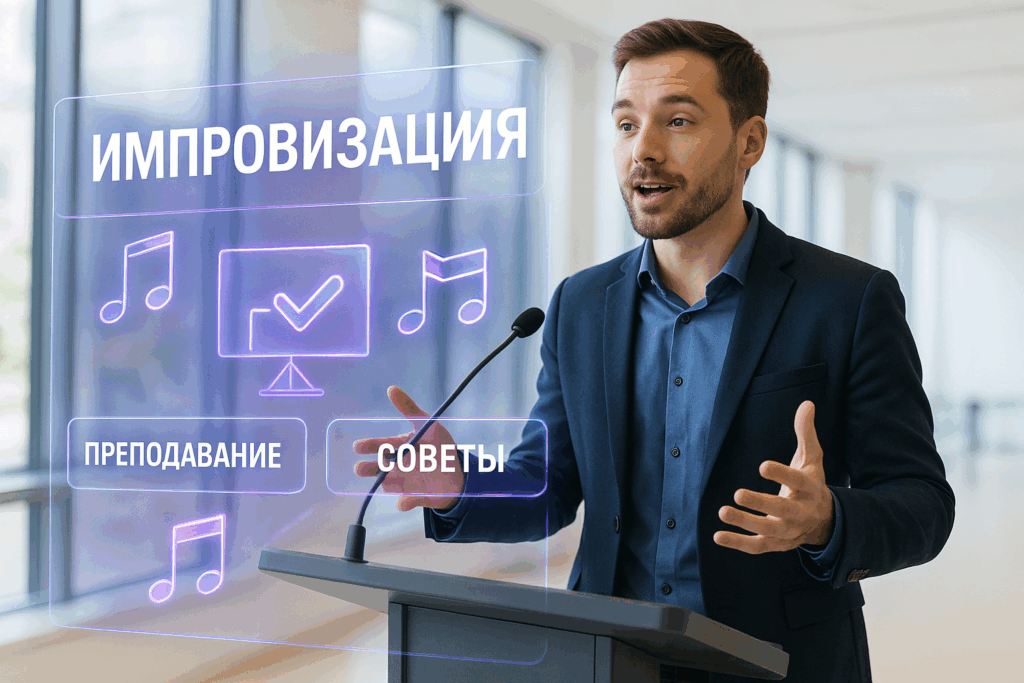 Импровизация в выступлении: что делать если забыл текст