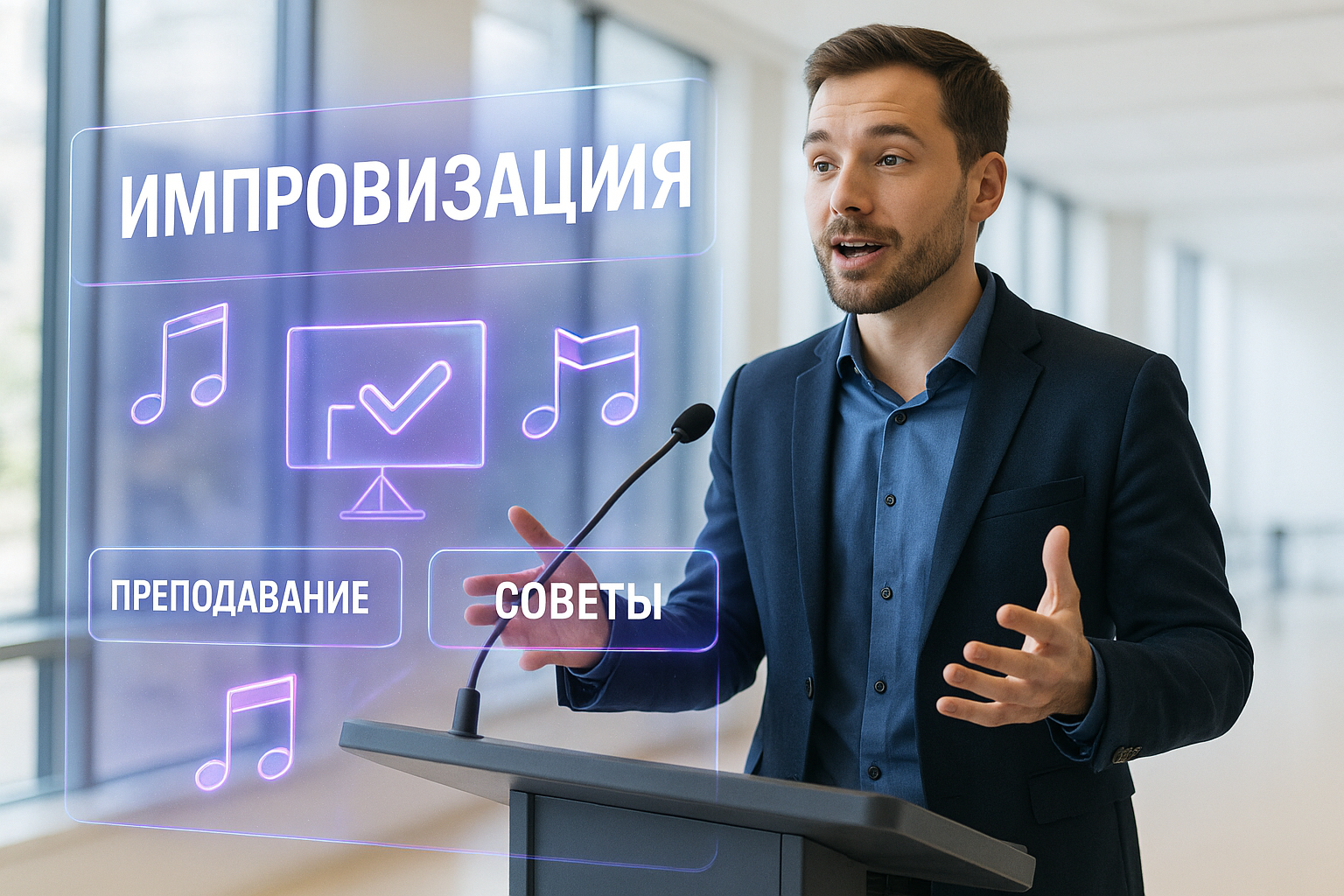 Импровизация в выступлении: что делать если забыл текст